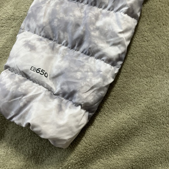 Eddie Bauer EB650 80% Down 20% Waterfowl Feathers Packable Puffer Jacket Sz L - Picture 11 of 15